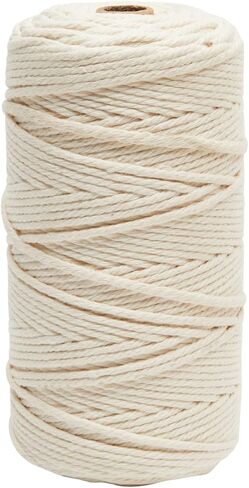 Dreamcatcher DIY Macrame Kit with 3mm Cord 229 Yards, Beads, Hooks, Wooden Rings (153 Pieces) in Saudi Arabia