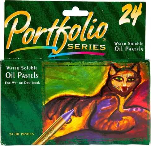 Crayola Oil Pastels Portfolio Series, Water Soluble, Colors may vary, 12 Count (52-3612) in Saudi Arabia