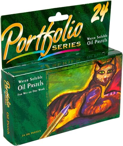 Crayola Oil Pastels Portfolio Series, Water Soluble, Colors may vary, 12 Count (52-3612) in Saudi Arabia