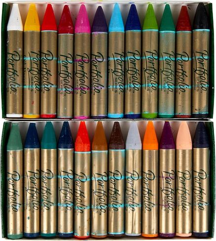 Crayola Oil Pastels Portfolio Series, Water Soluble, Colors may vary, 12 Count (52-3612) in Saudi Arabia