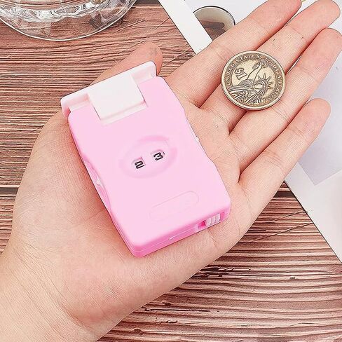 YXQ Knitting Row Counter Plastic Crochet Stitch Craft Needle Marking Tool, Pink in Saudi Arabia