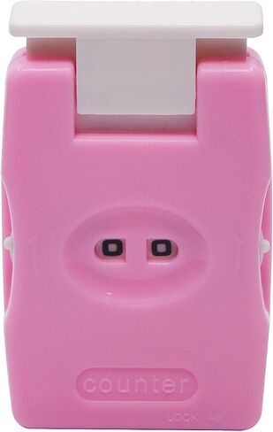 YXQ Knitting Row Counter Plastic Crochet Stitch Craft Needle Marking Tool, Pink in Saudi Arabia