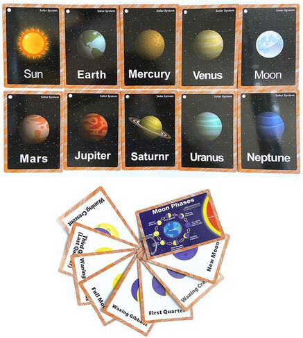 Set of Adjective&Antonym and Insect Flash Cards for Toddlers |Kids Learning Flashcard & Montessori Pocket Cards Toys | Perfect for Pre-K Decor Background Wall Stickers, Teacher/Autism Therapists Tools in Kuwait