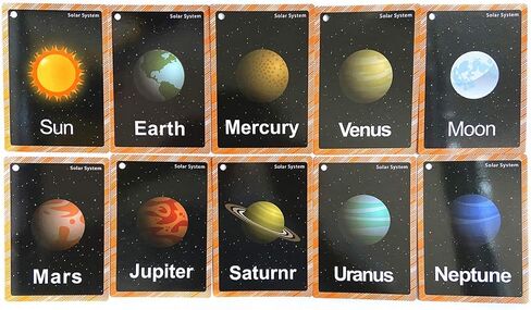 Set of Adjective&Antonym and Insect Flash Cards for Toddlers |Kids Learning Flashcard & Montessori Pocket Cards Toys | Perfect for Pre-K Decor Background Wall Stickers, Teacher/Autism Therapists Tools in Kuwait