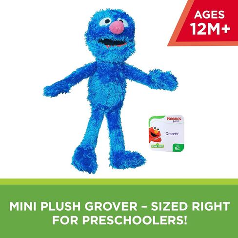 Sesame Street Mini Plush Grover Doll: 10" Grover Toy for Toddlers and Preschoolers, Toy for 1 Year Olds and Up in Saudi Arabia