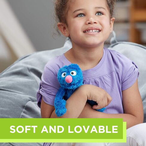 Sesame Street Mini Plush Grover Doll: 10" Grover Toy for Toddlers and Preschoolers, Toy for 1 Year Olds and Up in Saudi Arabia