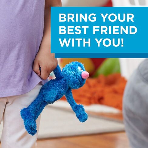 Sesame Street Mini Plush Grover Doll: 10" Grover Toy for Toddlers and Preschoolers, Toy for 1 Year Olds and Up in Saudi Arabia