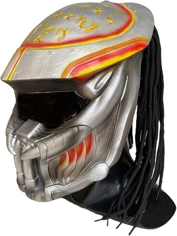 قناع المفترس تأثيري الغريبة مقابل المفترس طبق الاصل خوذة الفزع الجنود هالوين الدعامة اللاتكس in Kuwait