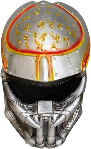 قناع المفترس تأثيري الغريبة مقابل المفترس طبق الاصل خوذة الفزع الجنود هالوين الدعامة اللاتكس in Kuwait