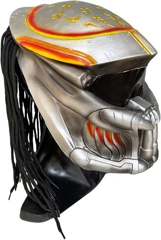 قناع المفترس تأثيري الغريبة مقابل المفترس طبق الاصل خوذة الفزع الجنود هالوين الدعامة اللاتكس in Kuwait