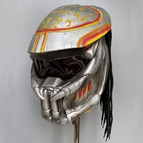 قناع المفترس تأثيري الغريبة مقابل المفترس طبق الاصل خوذة الفزع الجنود هالوين الدعامة اللاتكس in Kuwait