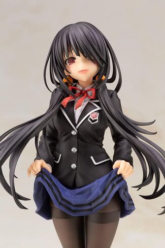 Kotobukiya Date A Live IV: Kurumi Tokisaki (School Uniform Version) PVC Statue, Multicolor in Saudi Arabia