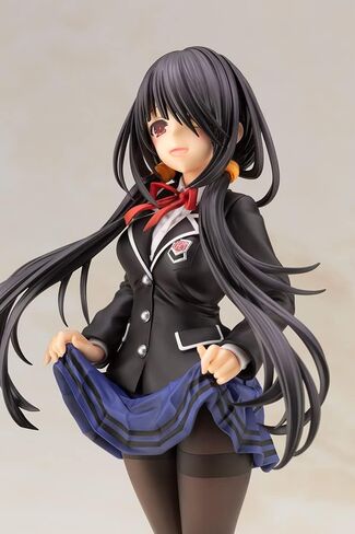Kotobukiya Date A Live IV: Kurumi Tokisaki (School Uniform Version) PVC Statue, Multicolor in Saudi Arabia