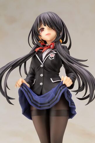 Kotobukiya Date A Live IV: Kurumi Tokisaki (School Uniform Version) PVC Statue, Multicolor in Saudi Arabia