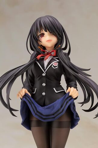 Kotobukiya Date A Live IV: Kurumi Tokisaki (School Uniform Version) PVC Statue, Multicolor in Saudi Arabia