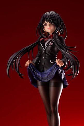 Kotobukiya Date A Live IV: Kurumi Tokisaki (School Uniform Version) PVC Statue, Multicolor in Saudi Arabia