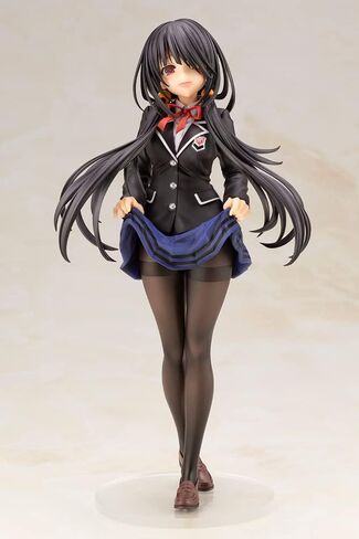 Kotobukiya Date A Live IV: Kurumi Tokisaki (School Uniform Version) PVC Statue, Multicolor in Saudi Arabia