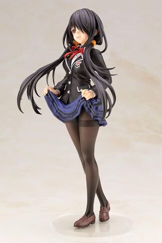 Kotobukiya Date A Live IV: Kurumi Tokisaki (School Uniform Version) PVC Statue, Multicolor in Saudi Arabia