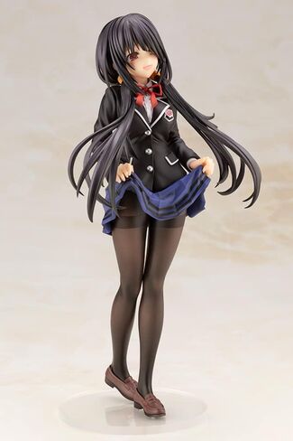 Kotobukiya Date A Live IV: Kurumi Tokisaki (School Uniform Version) PVC Statue, Multicolor in Saudi Arabia