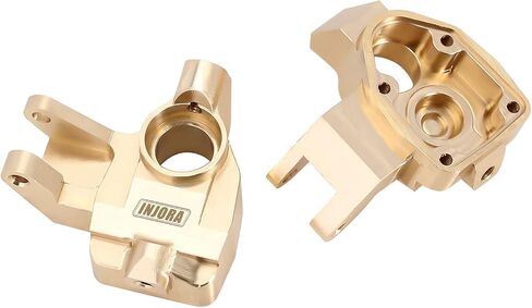 INJORA Brass Steering Knuckle Portal Cover Counterweight for Axial UTB18 Buggy 1/18 RC Car Upgrade Parts,42g/pcs in Saudi Arabia