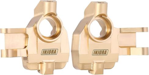 INJORA Brass Steering Knuckle Portal Cover Counterweight for Axial UTB18 Buggy 1/18 RC Car Upgrade Parts,42g/pcs in Saudi Arabia