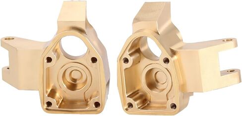 INJORA Brass Steering Knuckle Portal Cover Counterweight for Axial UTB18 Buggy 1/18 RC Car Upgrade Parts,42g/pcs in Saudi Arabia