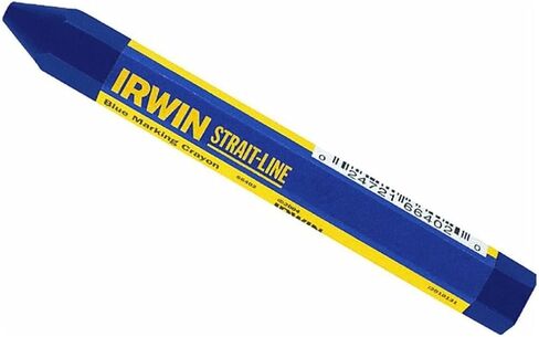 24 Pack Irwin 66402 Strait-Line 4-1/2" Blue Marking Lumber Crayons in Saudi Arabia