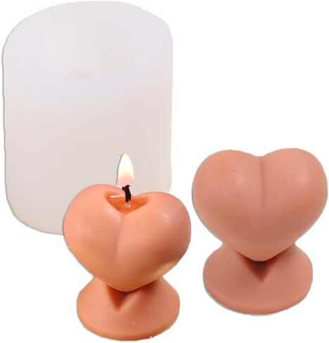 لهجة المرح عقد الحب في شكل اليد قوالب السيليكون لصنع الشموع، الراتنج، شموع الروائح، صابون الشمع المصنوع يدويا، ديكور المنزل، الحرف اليدوية in Kuwait