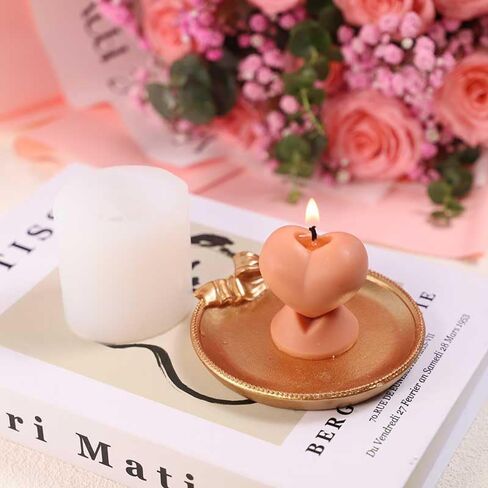 لهجة المرح عقد الحب في شكل اليد قوالب السيليكون لصنع الشموع، الراتنج، شموع الروائح، صابون الشمع المصنوع يدويا، ديكور المنزل، الحرف اليدوية in Kuwait