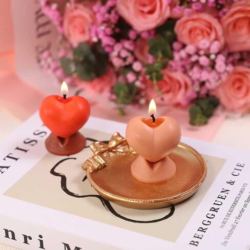 لهجة المرح عقد الحب في شكل اليد قوالب السيليكون لصنع الشموع، الراتنج، شموع الروائح، صابون الشمع المصنوع يدويا، ديكور المنزل، الحرف اليدوية in Kuwait