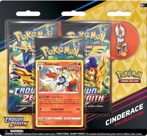 Pokemon TCG: Crown Zenith Pin Collection (One at Random) … in Saudi Arabia