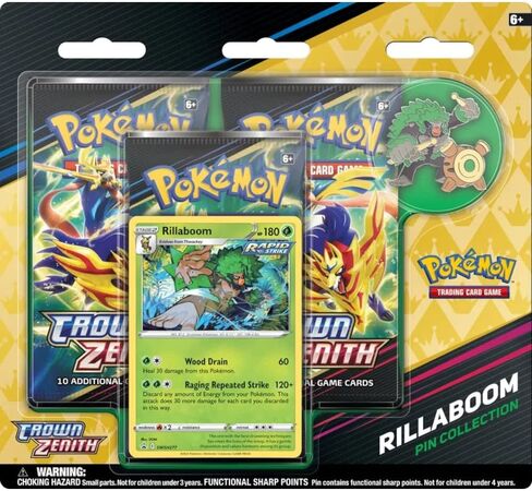 Pokemon TCG: Crown Zenith Pin Collection (One at Random) … in Saudi Arabia
