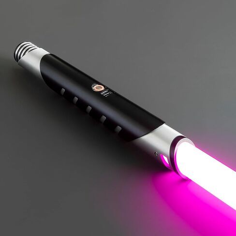 XenoSaber Xenopixel Dueling Light Saber للبالغين، V3 التحكم في الحركة الحساسة على نحو سلس سوينغ مكافحة ضوء سابر هدية، 34 خطوط الصوت تغيير لون لا نهائي، بطاقة SD 16 جيجابايت، 9 تأثيرات ضوئية 12 إشعال in Kuwait