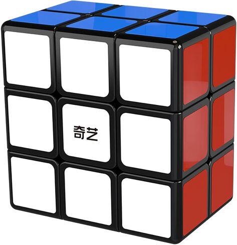 2x3x3 مكعب السرعة ألعاب QiYi مكعبة مكعبة 233 مكعب السرعة السحري الألغاز الأسود MoFangGe 2x3x3 المكعب السحري in Kuwait