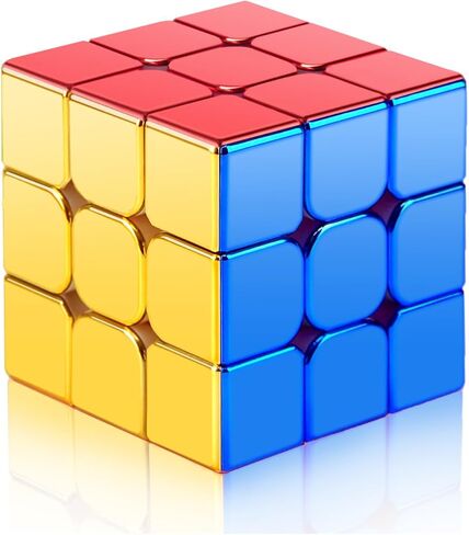 مكعب سرعة سايكلون بويز 3×3 من اكروفيك، مكعب مغناطيسي بدون ستيكر لاصق، احجية مكعب سحري عاكس 3×3×3 للاطفال والبالغين in Kuwait