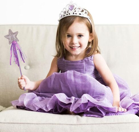 Prasacco 3 PCS Fairy Wands for Kids Glitter Princess Wands Star Wand Toy Wands for Girls Fairy Stick for Christmas Costume Prop Birthday Party Supply Cosplay Accessories in Saudi Arabia