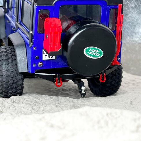 GTHELE Front&Rear Bumper Aluminum for Traxxas 1/18 TRX4M Defender Upgrade Parts RC Crawler Car in Saudi Arabia