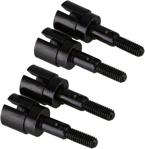 4pcs Hobbypark 02033 Metal Wheel Stub Axle for 1/10 Scale Redcat HSP Exceed Model Car Spare Parts in Saudi Arabia