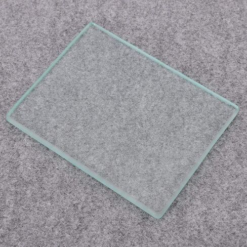 Sheens Leather Polishing Tempered Glass, Toughened Tempered Glass Slicker Burnisher Plate 130 x 100 x 8mm DIY Leather Craft Glass Slicker for Burnishing in Saudi Arabia