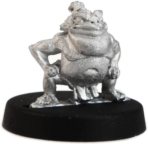 Stonehaven Grippli Sumo Miniature Figure (for 28mm Scale Table Top War Games) - Made in US in Saudi Arabia