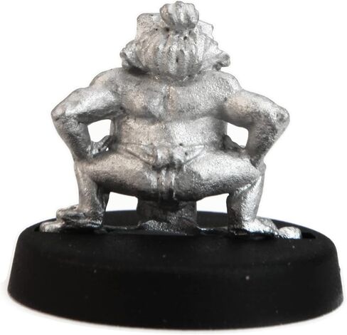 Stonehaven Grippli Sumo Miniature Figure (for 28mm Scale Table Top War Games) - Made in US in Saudi Arabia