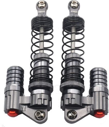 2PCS Vgoohobby RC Car Shock Absorber,90mm Aluminium Alloy Shock Absorber Assembled Damper Compatible with Axial SCX10 D90 TRX-4 1/10 RC Rock Crawler Climb Car Truck in Saudi Arabia