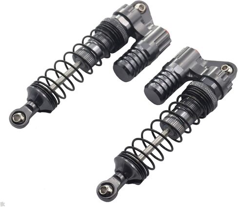 2PCS Vgoohobby RC Car Shock Absorber,90mm Aluminium Alloy Shock Absorber Assembled Damper Compatible with Axial SCX10 D90 TRX-4 1/10 RC Rock Crawler Climb Car Truck in Saudi Arabia