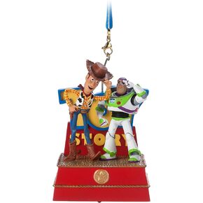 Disney Pixar Woody and Buzz Lightyear Singing Living Magic Sketchbook Ornament – Toy Story in Kuwait