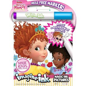 Disney Fancy Nancy Imagine Ink Magic Ink Pictures 24 Page Game Book 13940, Bendon, Multicolored