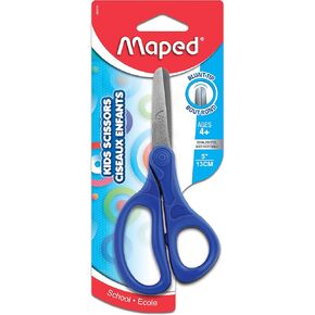 Maped Helix USA - Koopy Spring-Assisted Educational Scissors, 5 Inch - Crafting School Projects - Safe Cutting - Ergonomic Design - Pack of 20