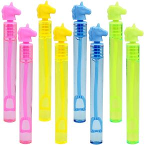 40 PC Bubbles for Kids Party Favors, Unicorn Mini Bubbles Wands, Unicorn Toys Bulk Party Goodie Bag Stuffers Supplies Birthday Bath Time Gifts for Boys Girls in Kuwait