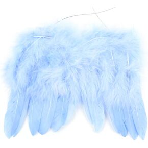 Touch of Nature 18cm by 15cm Feather Wings للفنون والحرف اليدوية، مقاس صغير، أزرق فاتح in Kuwait