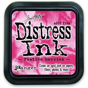 Ranger Tim Holtz Distress Ink Pad, Festive Berries in Kuwait