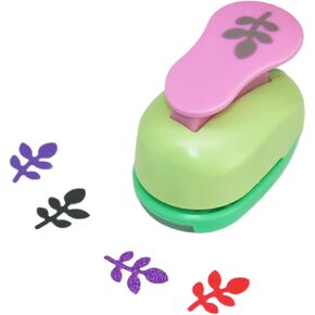 كادي كرافت 1 بوصة على شكل ورقة عمل خرامة حرفية لصناعة الورق، سكرابوكينغ، إيفا اللكمات in Kuwait